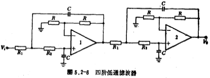 有源低通濾波器的設計