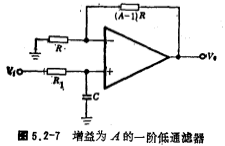 有源低通濾波器的設計